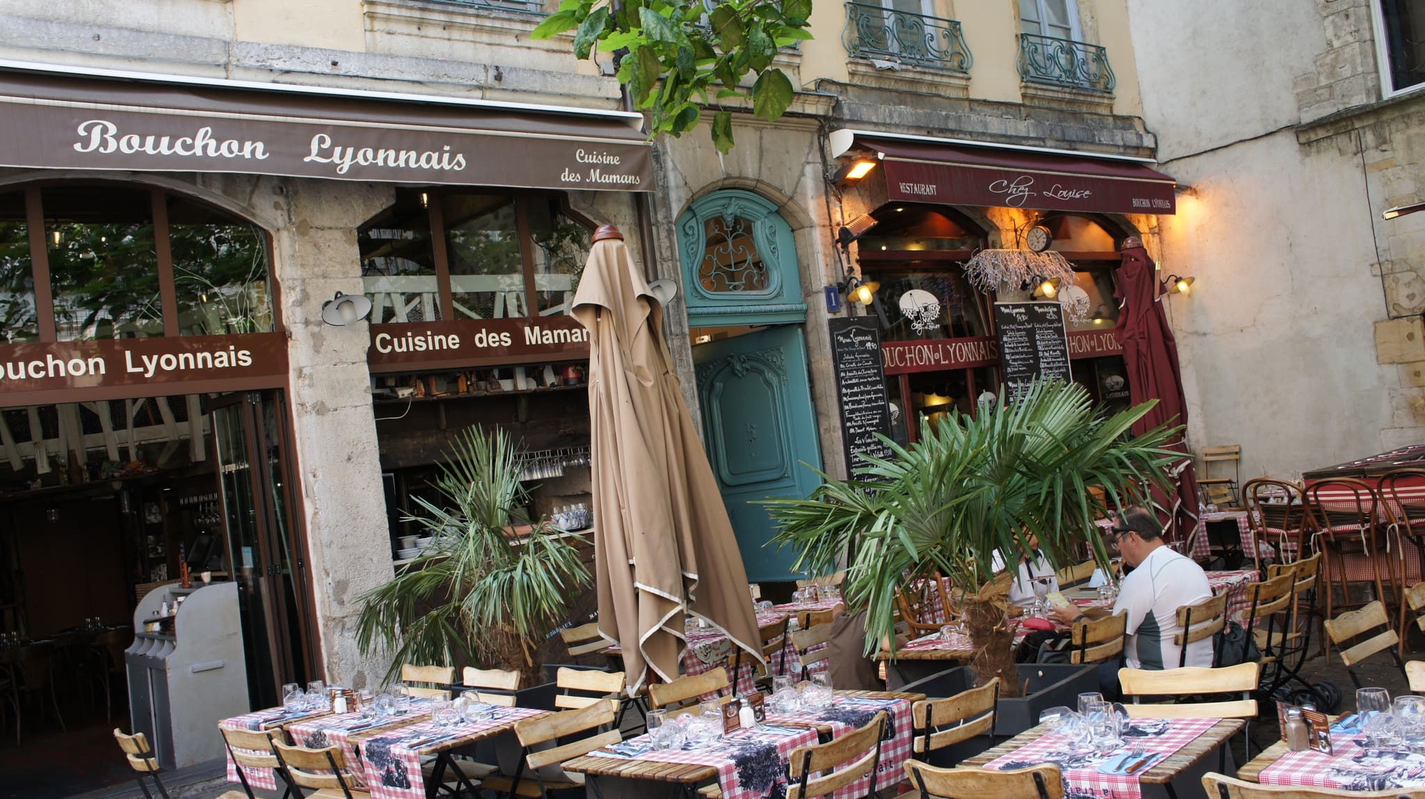 Terrasse Bouchons Vieux Lyon Saint-Jean