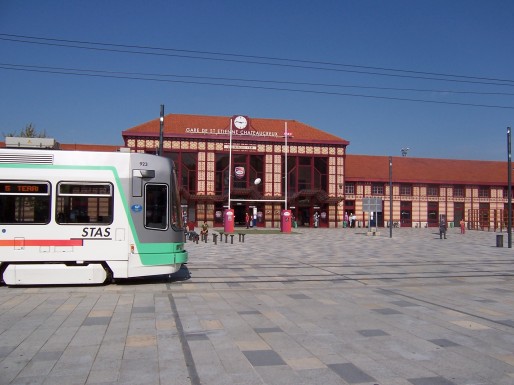 Gare de Saint-Etienne Châteaucreux.