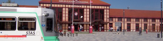 Gare de Saint-Etienne Châteaucreux.