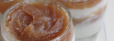 Verrine de crème de marrons, recette sur 750g.com.