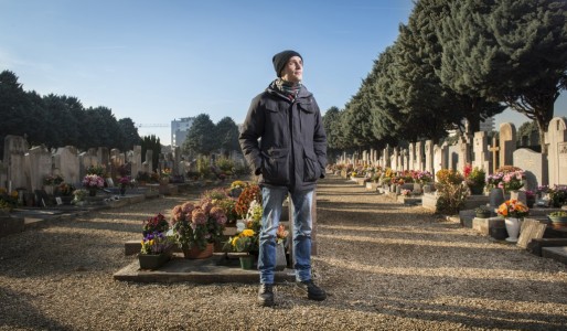 Alexandre Simon à l'ancien Cimetière de la Guillotière ©Octo Kunst