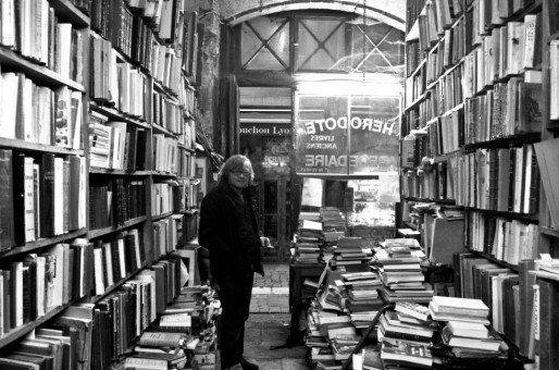 Herodote, libraire à Lyon. Crédit : Hugo Lautissier / Rue89Lyon.