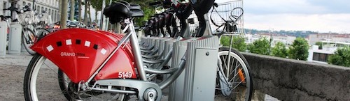 Le Grand Lyon espère instaurer l'électrification des Vélo'V. Crédit photo: Damien Renoulet/Rue89Lyon