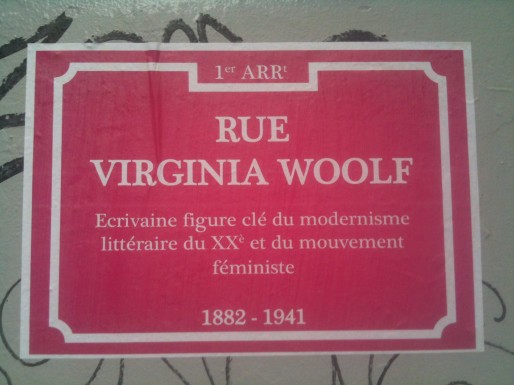 rue virginia woolf heteroclite