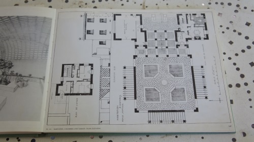 Plan de la villa de D. Putz