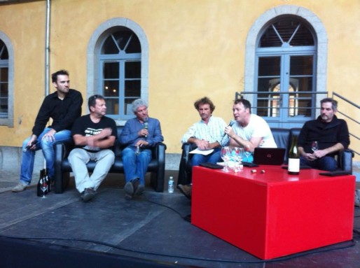 Débat au salon Rue89 Lyon des vins, première édition.