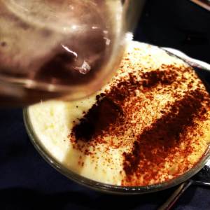 Notes de café et de chocolat pour finir… La Dark Sister n’a pas démérité sur le Tiramisù. Accord de furieux ! BP/Blog-Rue89Lyon.