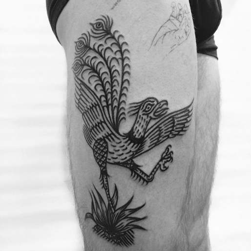 tatouage oiseau