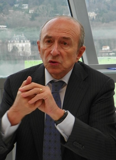 Gérard COLLOMB, président de la Métropole de Lyon et maire de Lyon