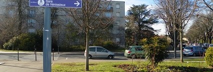 Boulevard Ambroise Croizat (Venissieux). Crédits Axel Poulain/Rue89Lyon
