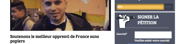 Pétition de soutien pour Armando Curri sur design.it