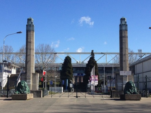 Entrée du stade de Gerland