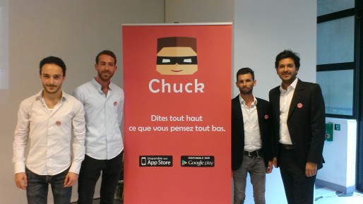 Les quatre fondateurs de Chuck