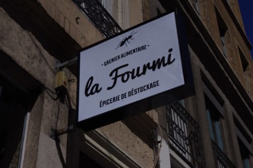 Épicerie La Fourmi : 8 rue Terme, à Lyon. ©Léa Ménard/Rue89 Lyon