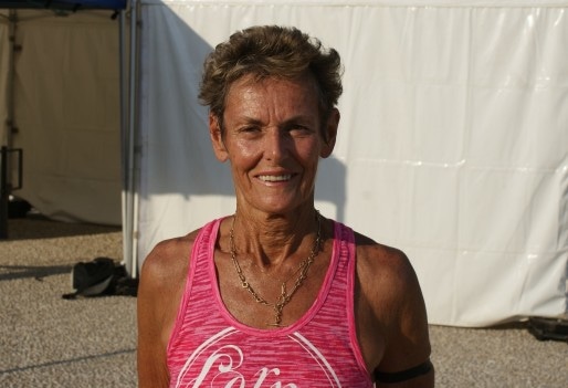 Marge Allison, médaillée d'argent 2015 100 m femmes 70 - 75 ans © MP/Rue89Lyon