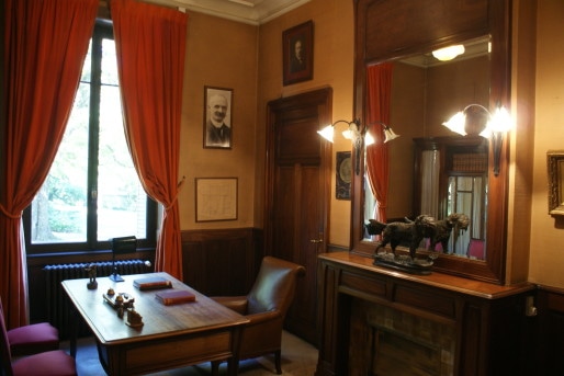 Le bureau de Marius Berliet, gardé en état depuis les années cinquante ©MP/Rue89Lyon