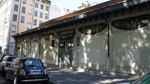 La halle de la Martinière est fermée depuis 2011.