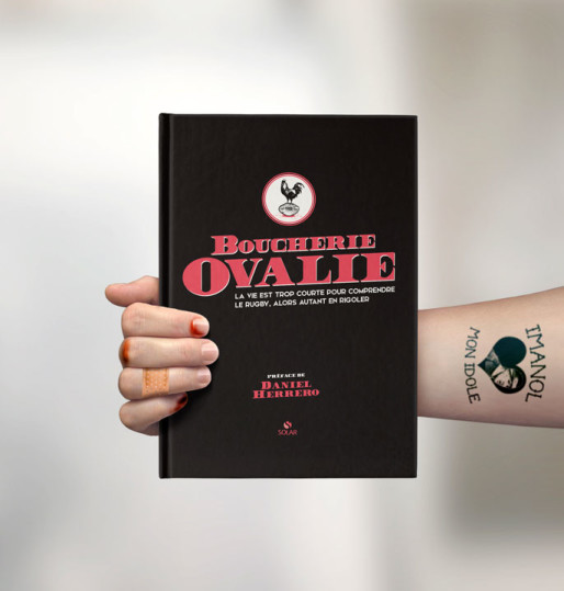 Couverture du livre de la "Boucherie Ovalie" / DR