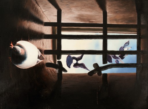 Peinture réalisée en prison en Turquie. Source : association Art et Prison France.