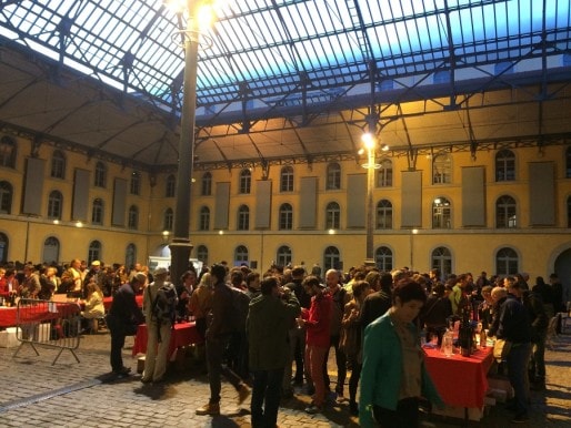 Le salon des vins Rue89Lyon, première édition (en 2014). Crédit : Florence Andrieu.