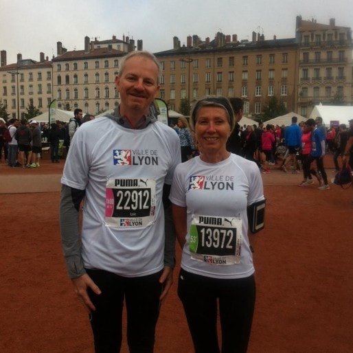 Myriam Picot, maire joggeuse du 7è arrondissement de Lyon. Via son FB.