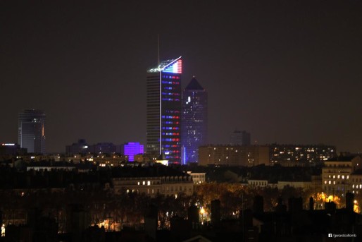 Tour Incity, via le FB de Gérard Collomb, maire de Lyon.