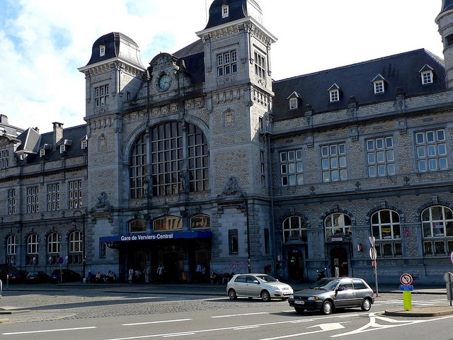 La gare de la ville de Verviers en Belgique. CC zoetnet/Flickr