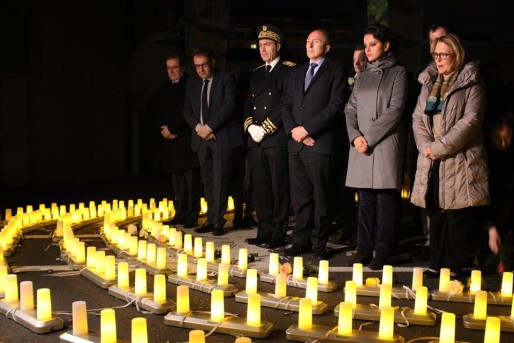 Photo publiée par Gérard Collomb, maire de Lyon, au lendemain du drame.