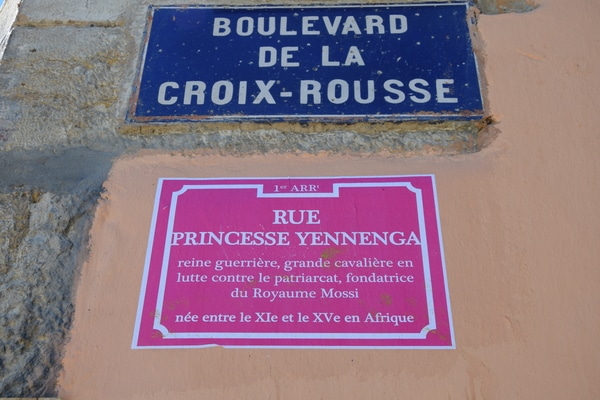 Les rues des entes de la Croix Rousse ont été re-baptisé du nom de femmes engagées pour leur droits