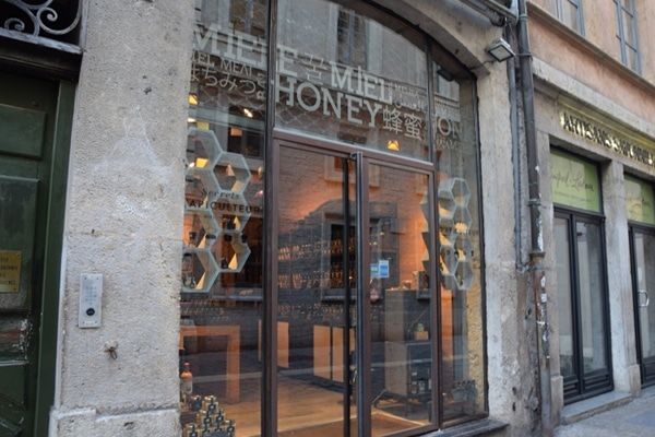 Boutique secrets d'apiculteurs dans le Vieux-Lyon© SS/ Rue89 lyon