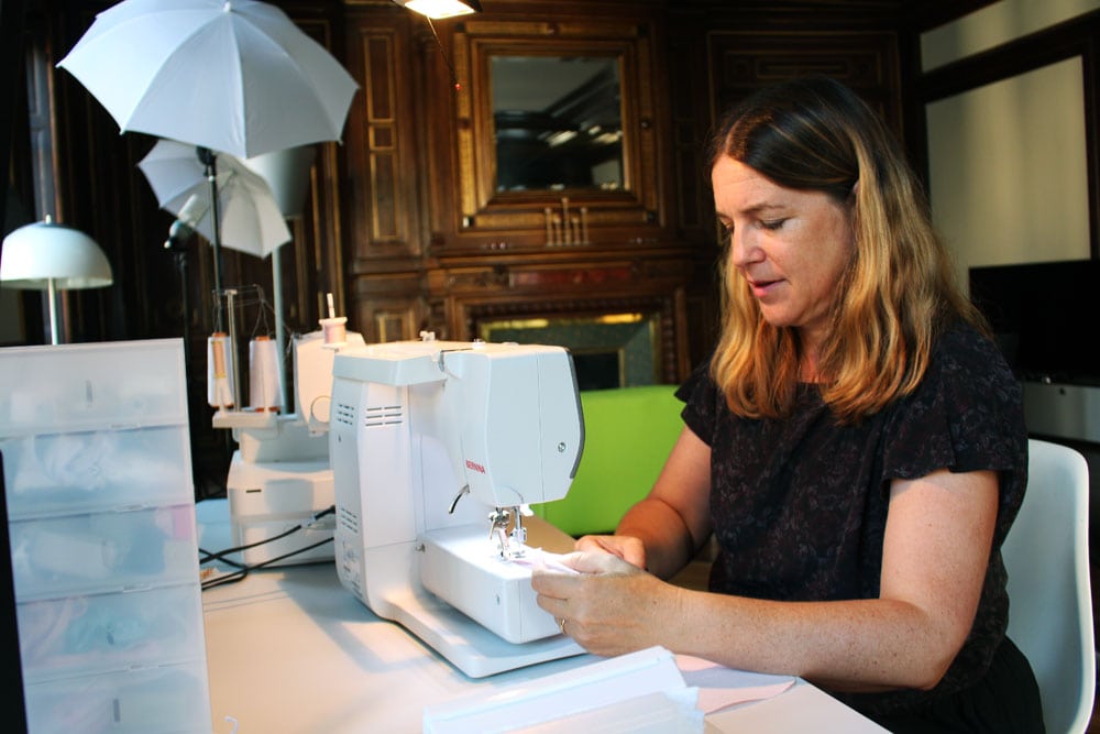 Stéphanie Godefroy a créé l'entreprise Ikatee. © Amélie James/Rue89 Lyon