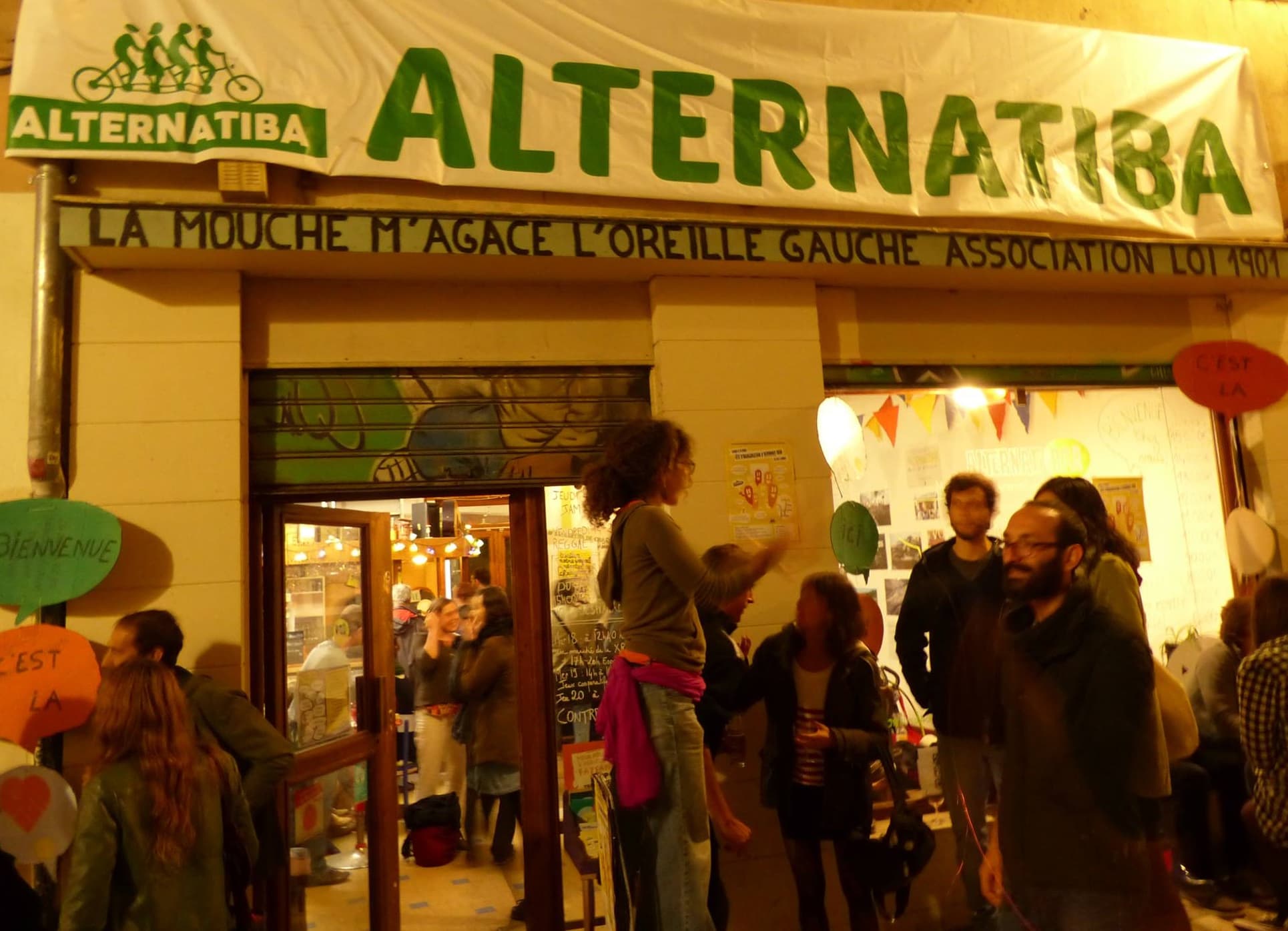 L'Alternatibar, ouvert depuis le 1er septembre, organisait sa soirée d'inauguration officielle le samedi 15 octobre.