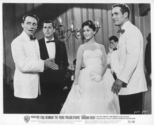 Vaughn avec Barbara Rush et Paul Newman dans Ce monde à part, 1959