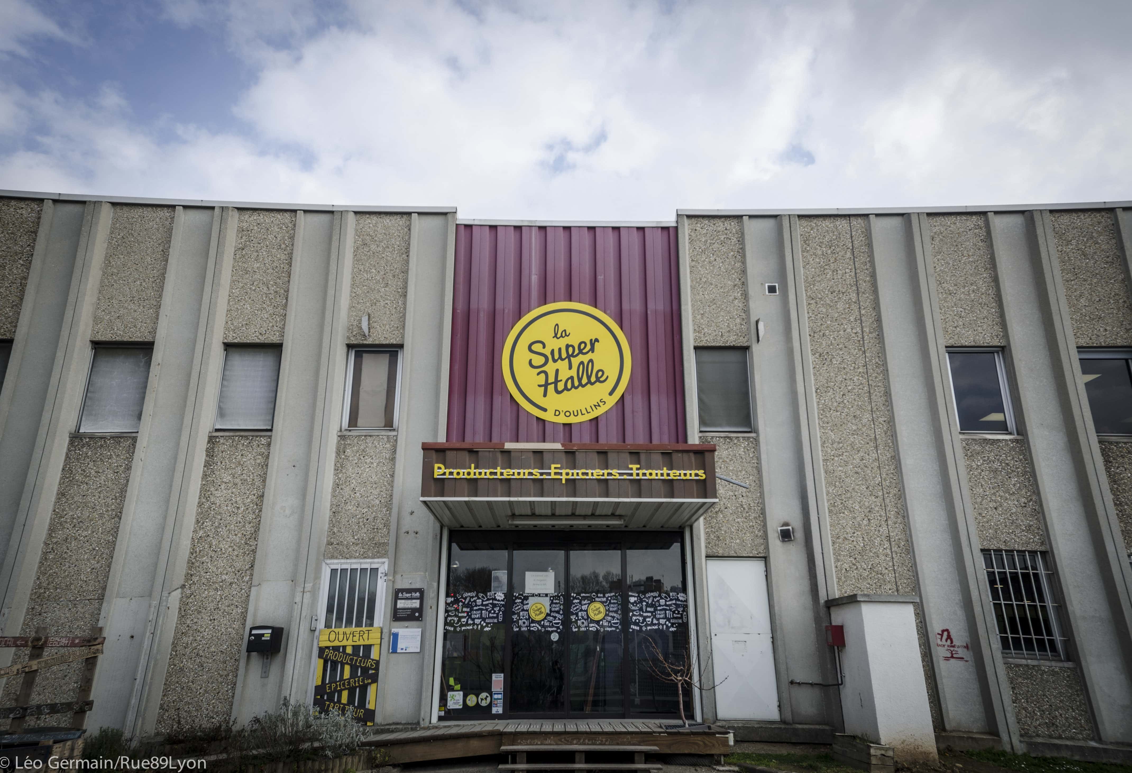 La Super Halle à Oullins en février 2017. ©Léo Germain/Rue89Lyon