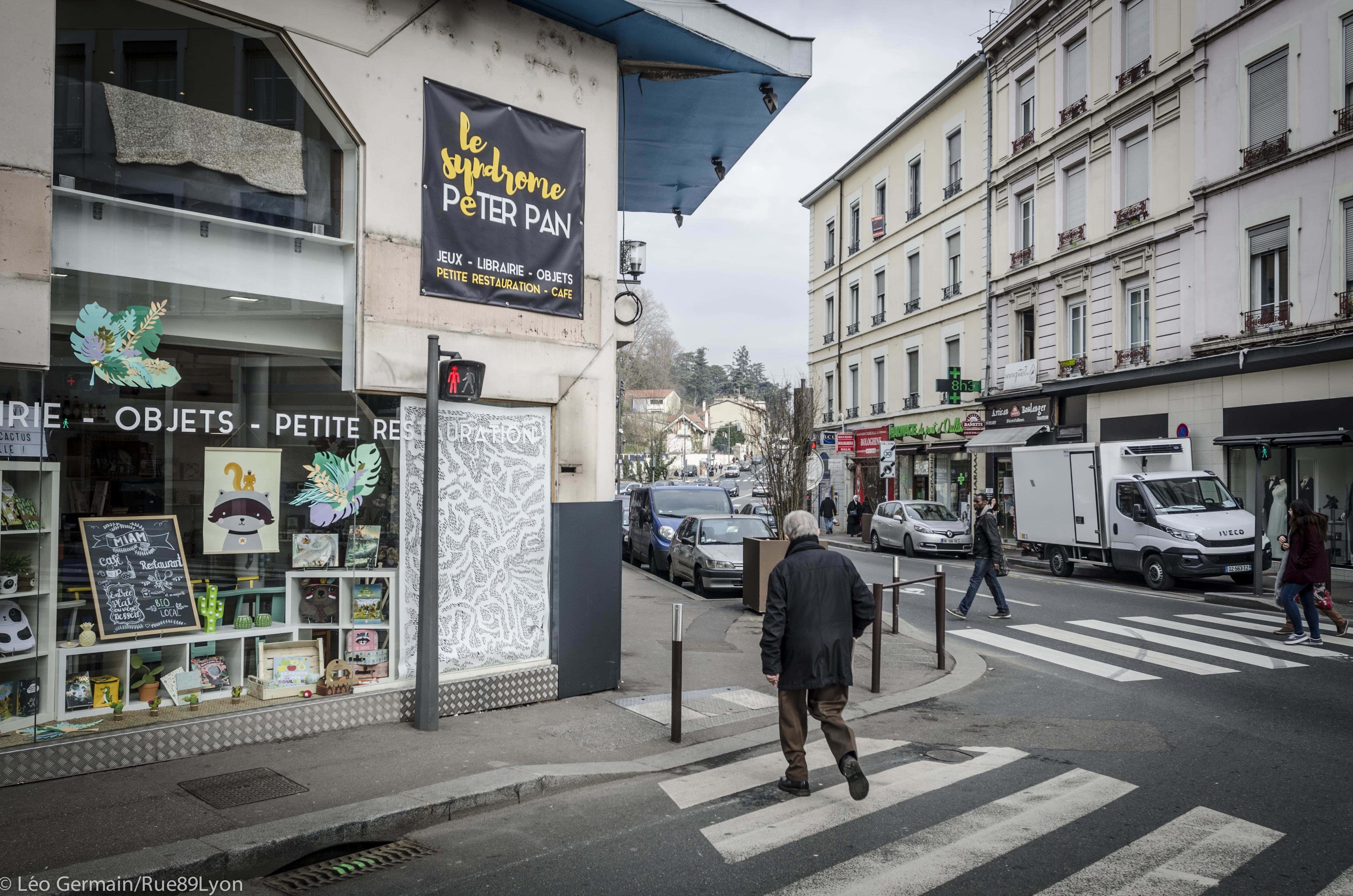 Syndrome de Peter Pan à Oullins en février 2017. ©Léo Germain/Rue89Lyon