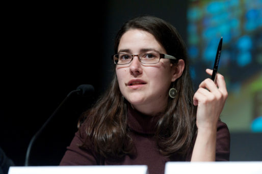 Adrienne Charmet, membre de la Quadrature du net. Photo CC by Inria Actus via Flickr