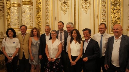 Députés LREM à la préfecture du Rhône le 18 juin 2017