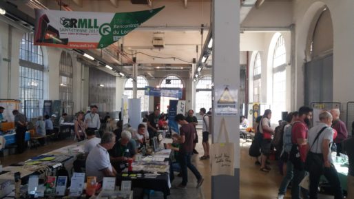 Les 17e rencontres mondiales du logiciel libre se sont tenues à la Manufacture à Saint-Étienne. Photo BE/Rue89Lyon