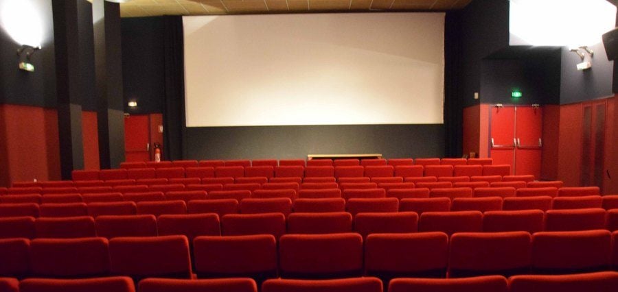 La salle de cinéma des 400 Coups à Villefranche. ©DR