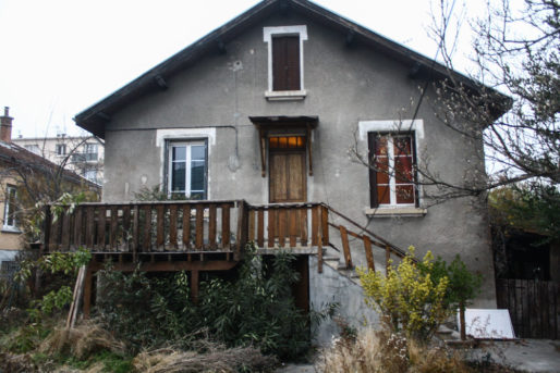 La végétation du 16, rue Argouges, va être ratiboisée mi-décembre. ©JBAuduc/Rue89Lyon