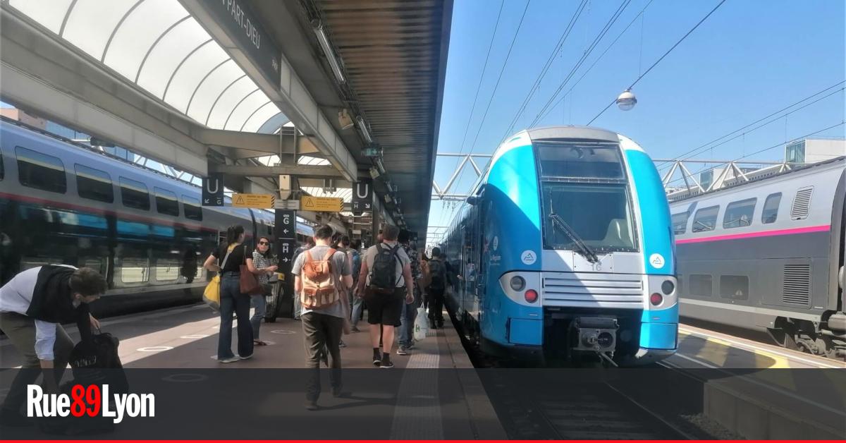 Ligne TER LyonGrenoble pourquoi n'estelle pas fiable