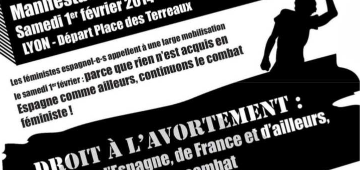A Lyon, une manifestation pour le droit à l’avortement ce week-end