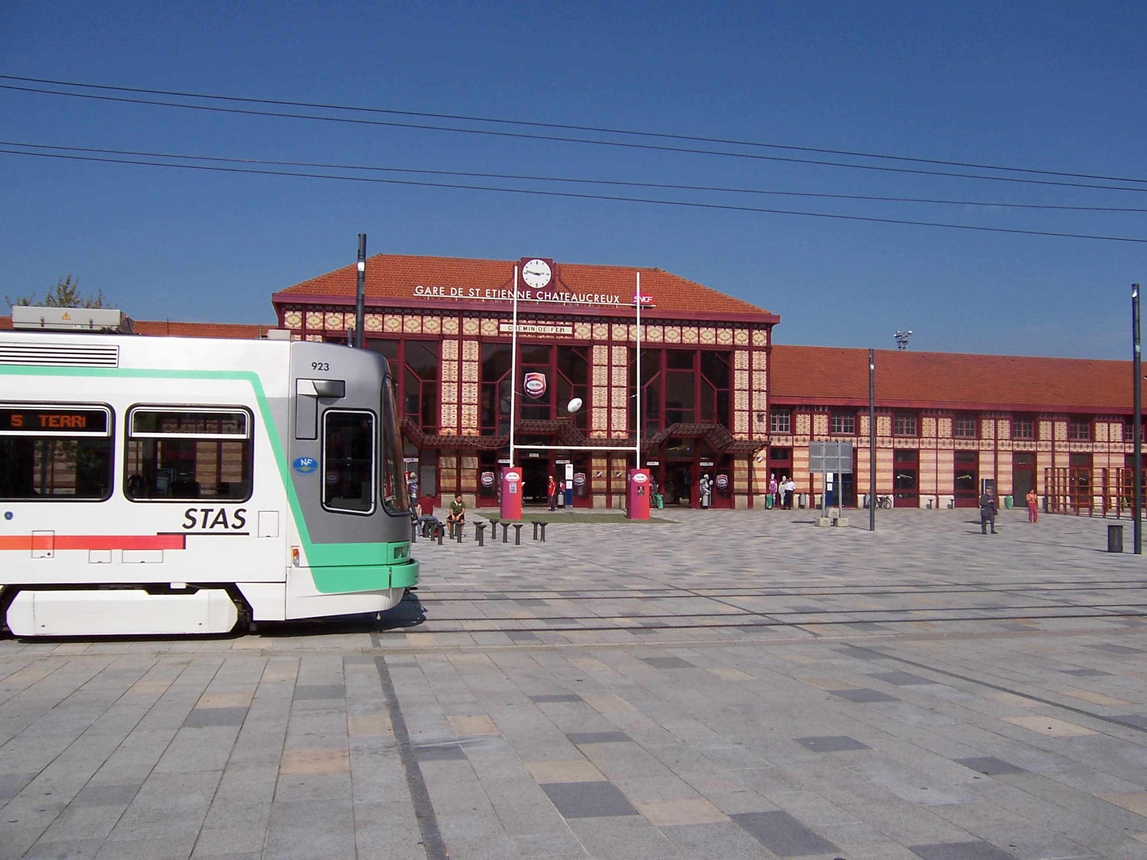 Gare de Saint-Etienne Châteaucreux.