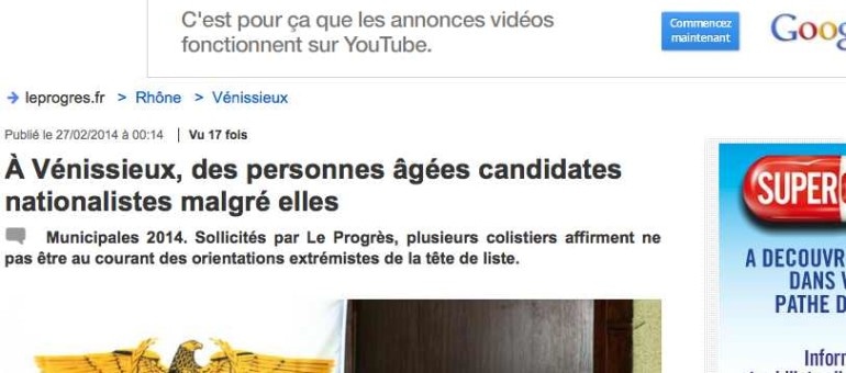 A Vénissieux, les ultranationalistes ont-ils abusé leurs colistiers âgés ?