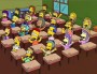Bart Simpson à l'école. Capture