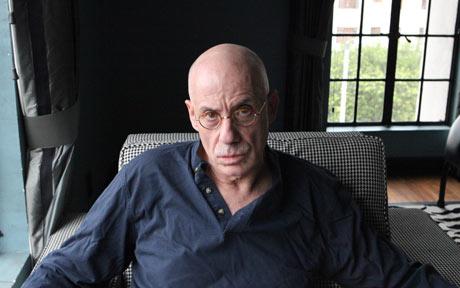 James Ellroy photographed at home in Los Angeles, 2009.