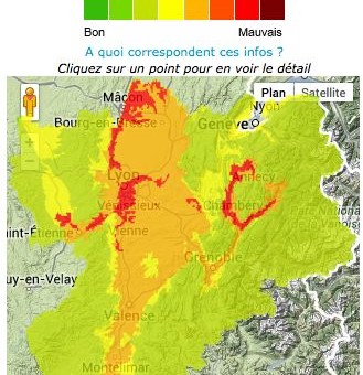 Fin du pic de pollution à Lyon : on a respiré du (très) mauvais air pendant 10 jours