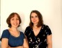 Anne-Charlotte Husson et Cécile Thomé ont animé la première conférence du labo GenERe. Crédits photo : Rue89Lyon/Camille Romano