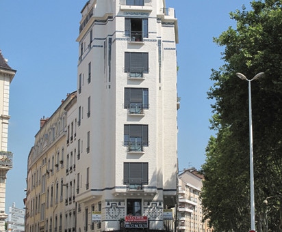 Rue Saint-Cyr, le premier gratte-ciel lyonnais