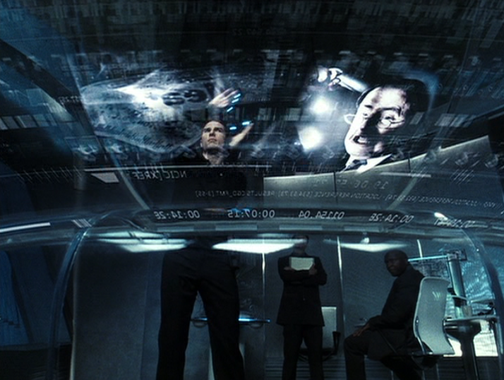 Image tirée du film de Steven Spielberg, Minority report (2002).